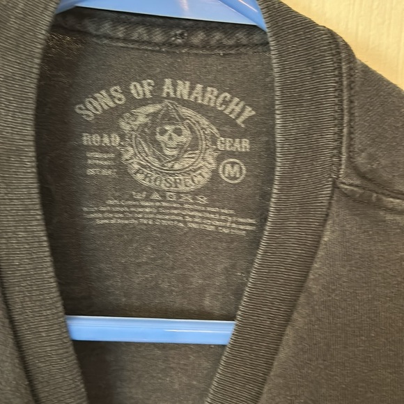 Sons of Anarchy unisex t-shirt. Samcro logo on front and back. - Picture 3 of 3